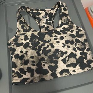 Cheetah Print Workout Tank Top